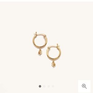 Mejuri Sapphire Hoops